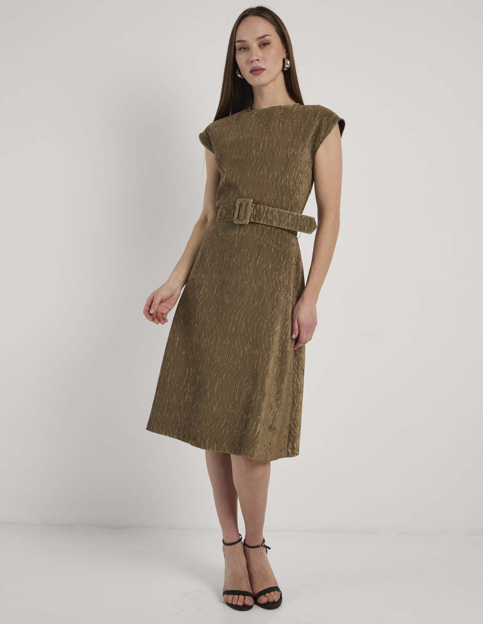 Vestido midi casual para mujer