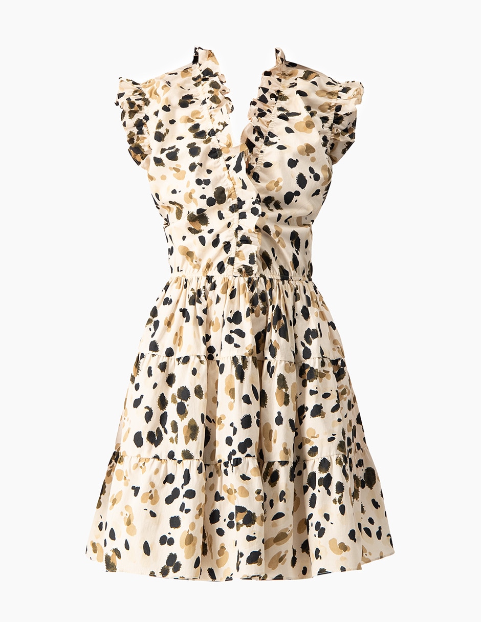 Vestido corto casual para mujer 4