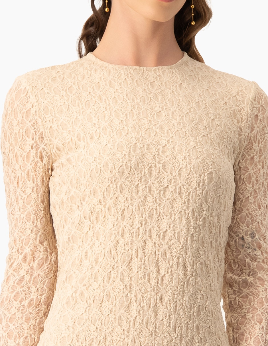 Body cuello redondo para mujer 3