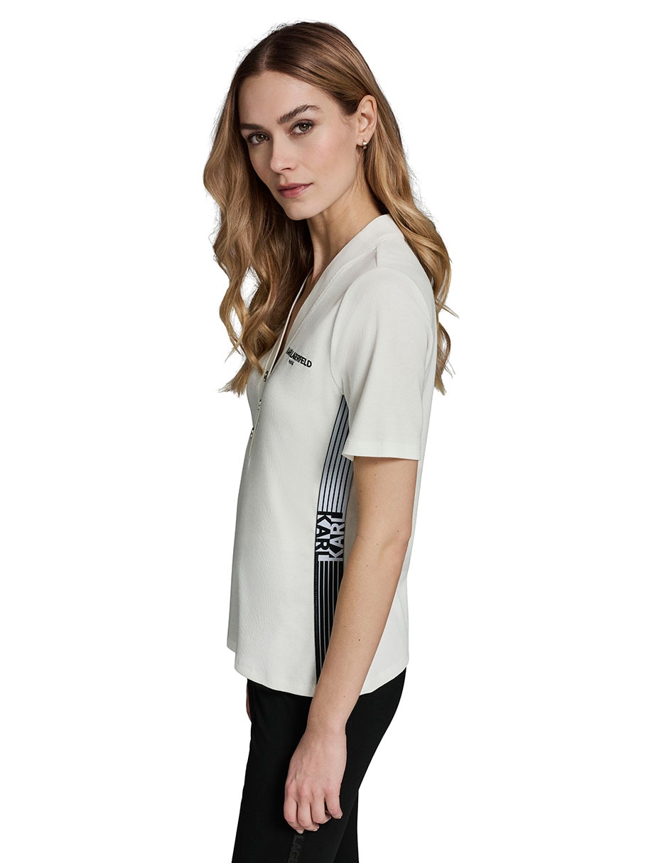 Blusa manga corta para mujer 2