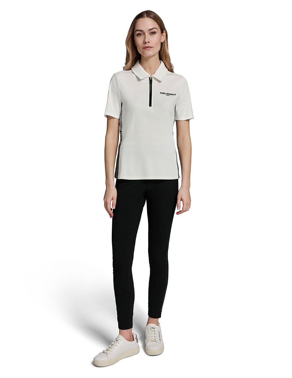 Blusa manga corta para mujer 5