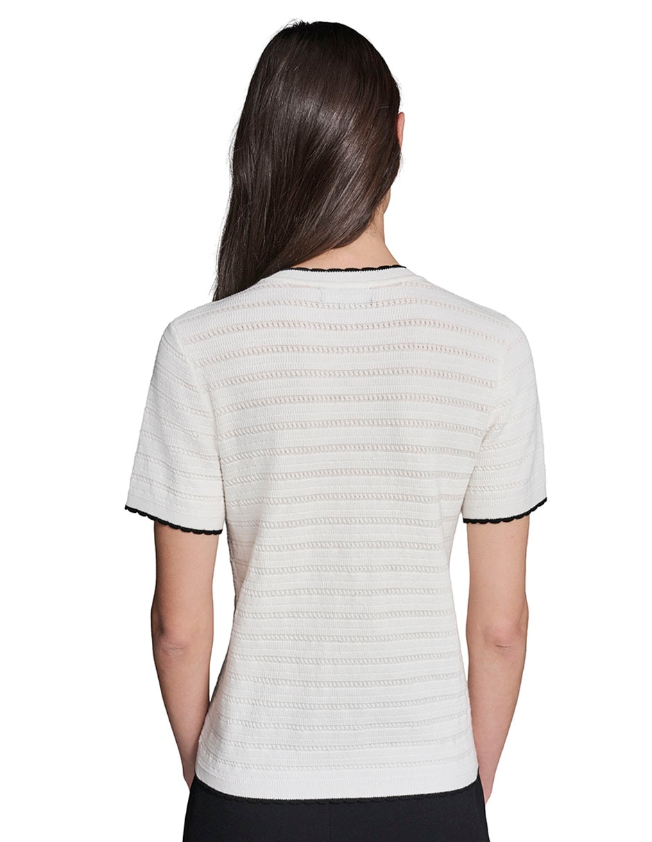 Blusa manga corta para mujer 3