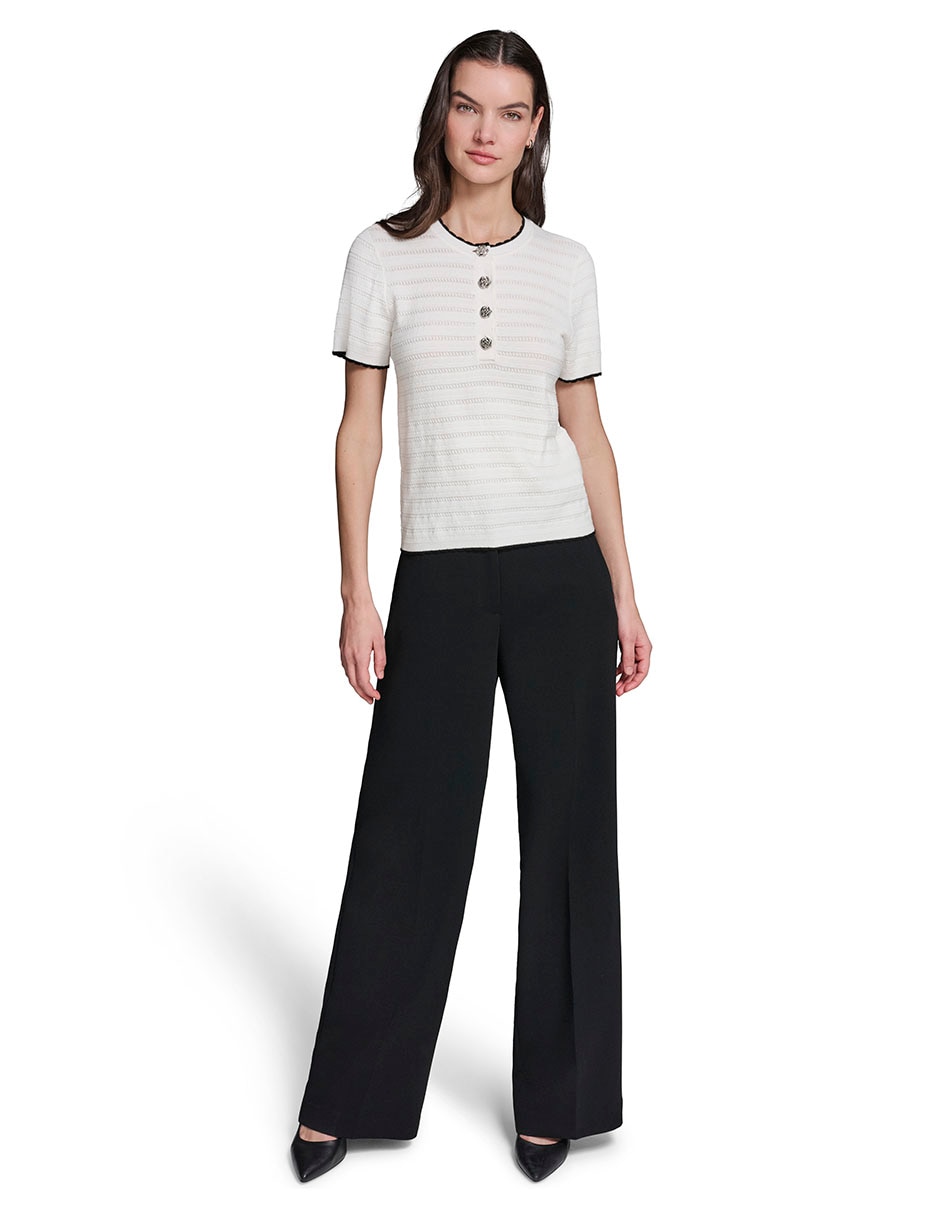 Blusa manga corta para mujer 5