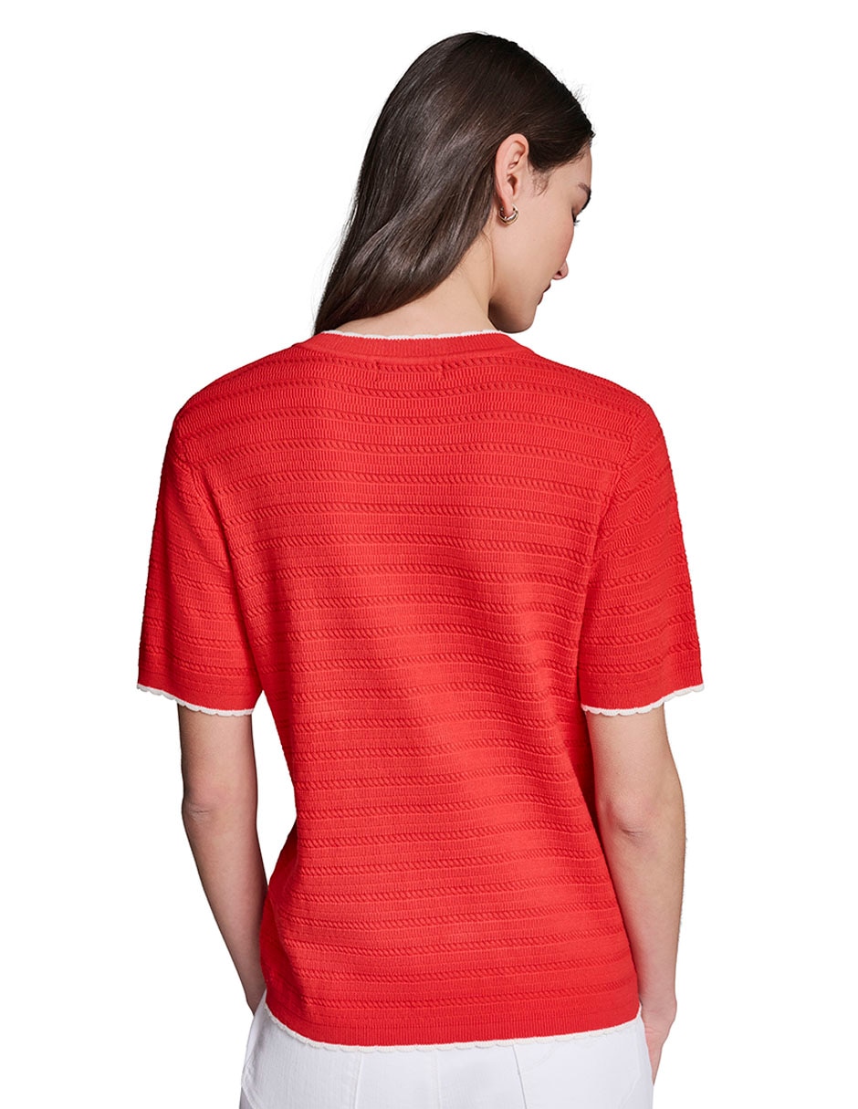 Blusa manga corta para mujer 3