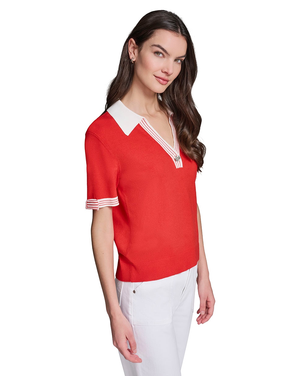 Blusa manga corta para mujer 2