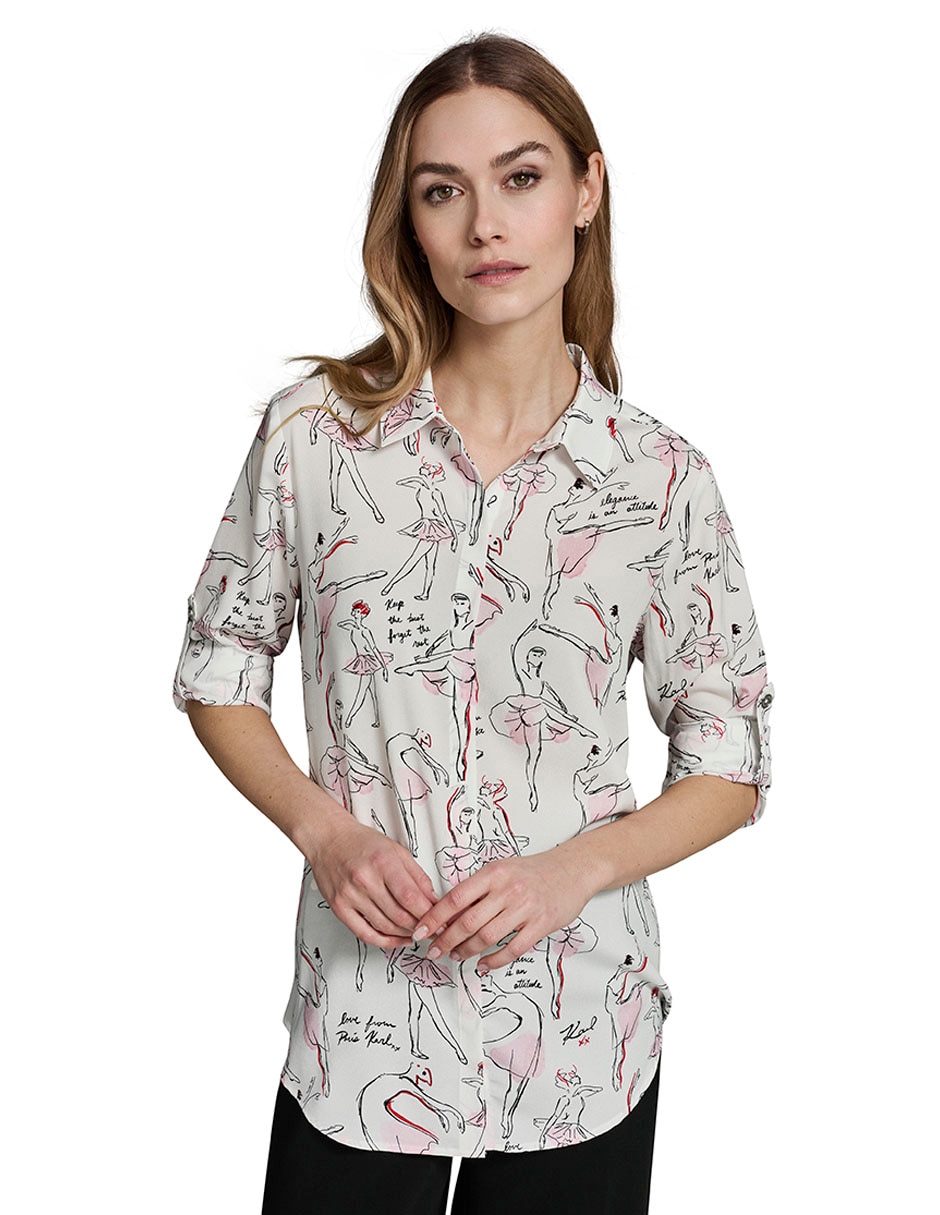 Blusa manga larga para mujer 2