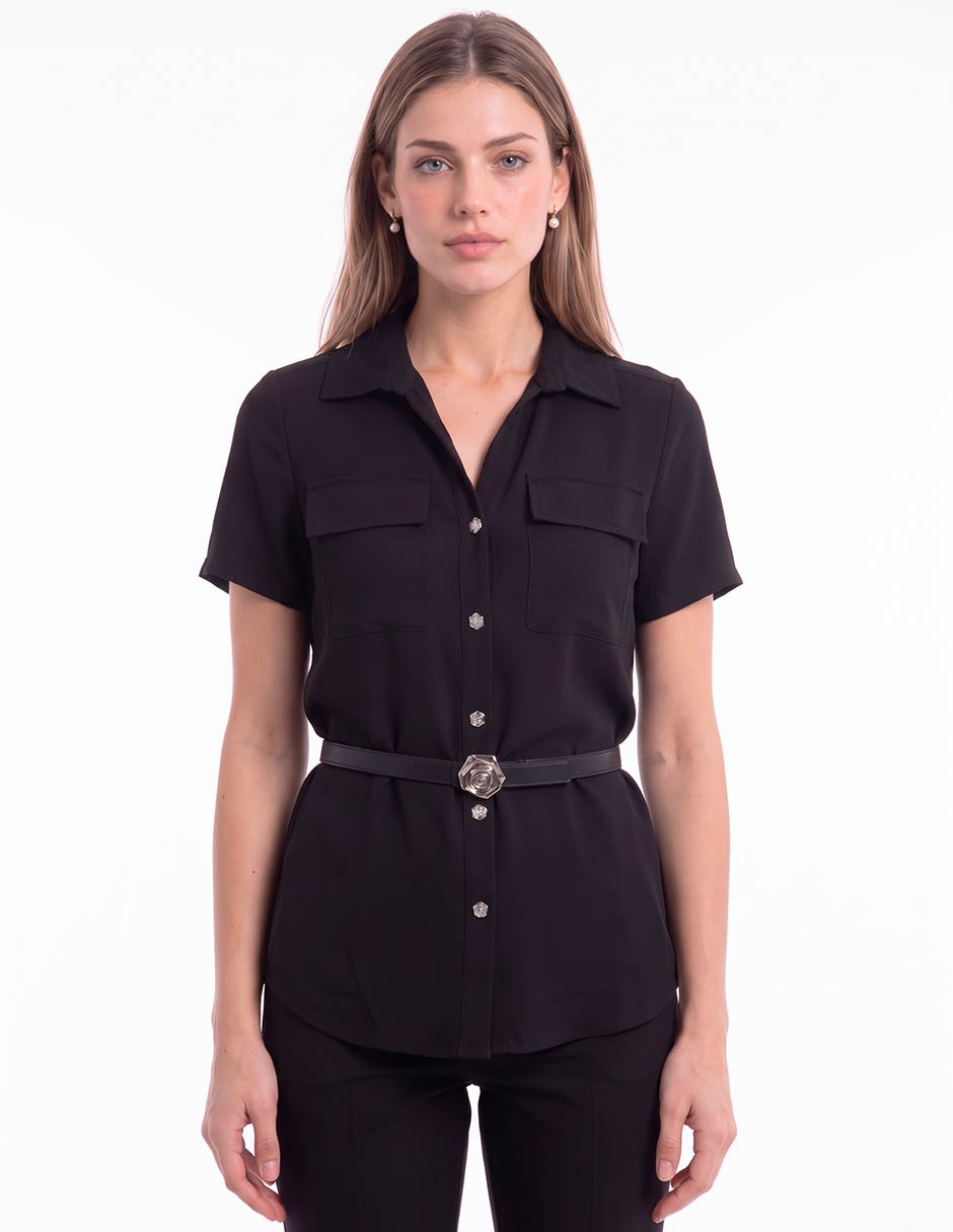 Blusa camisera summer 26 'manga' larga 'para mujer'