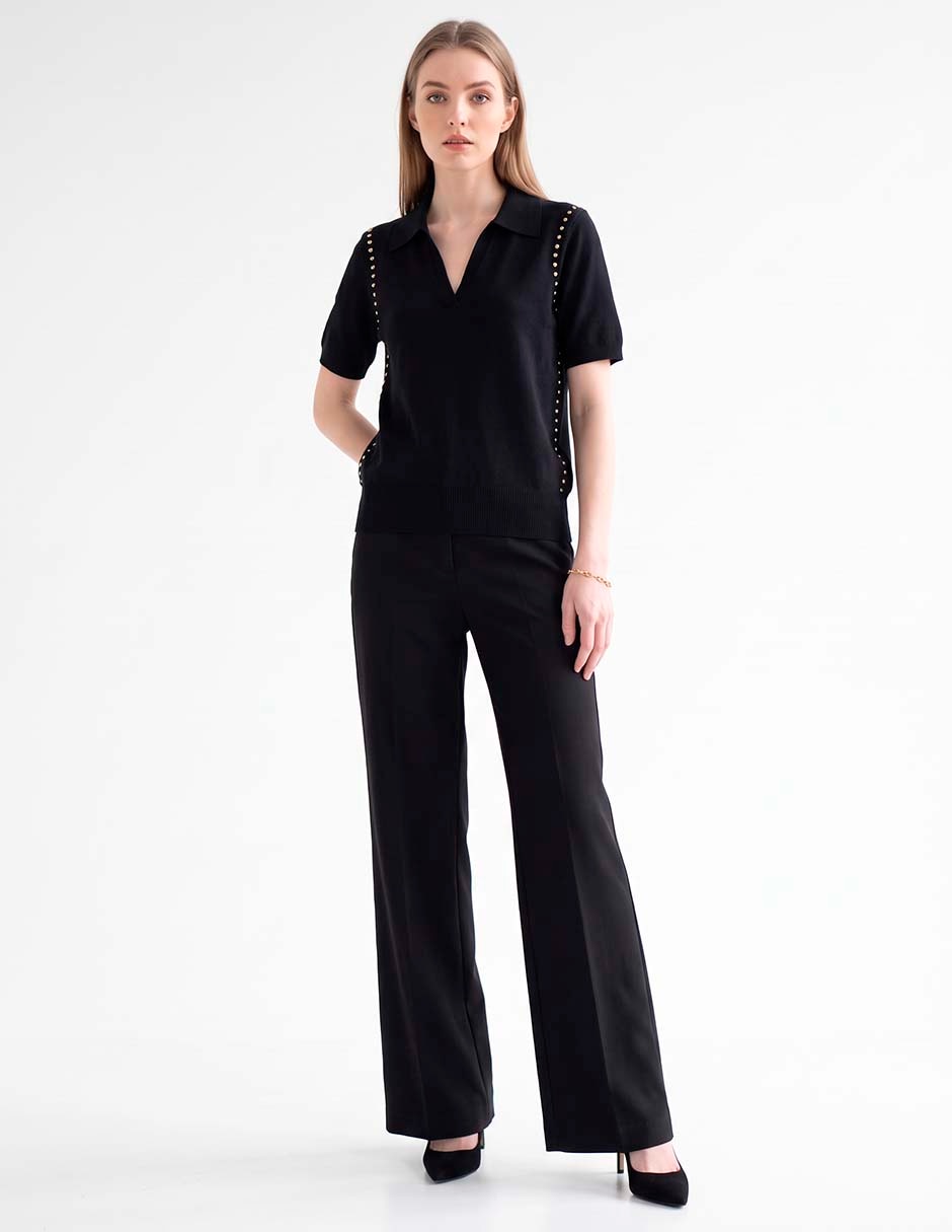 Blusa manga corta para mujer 3