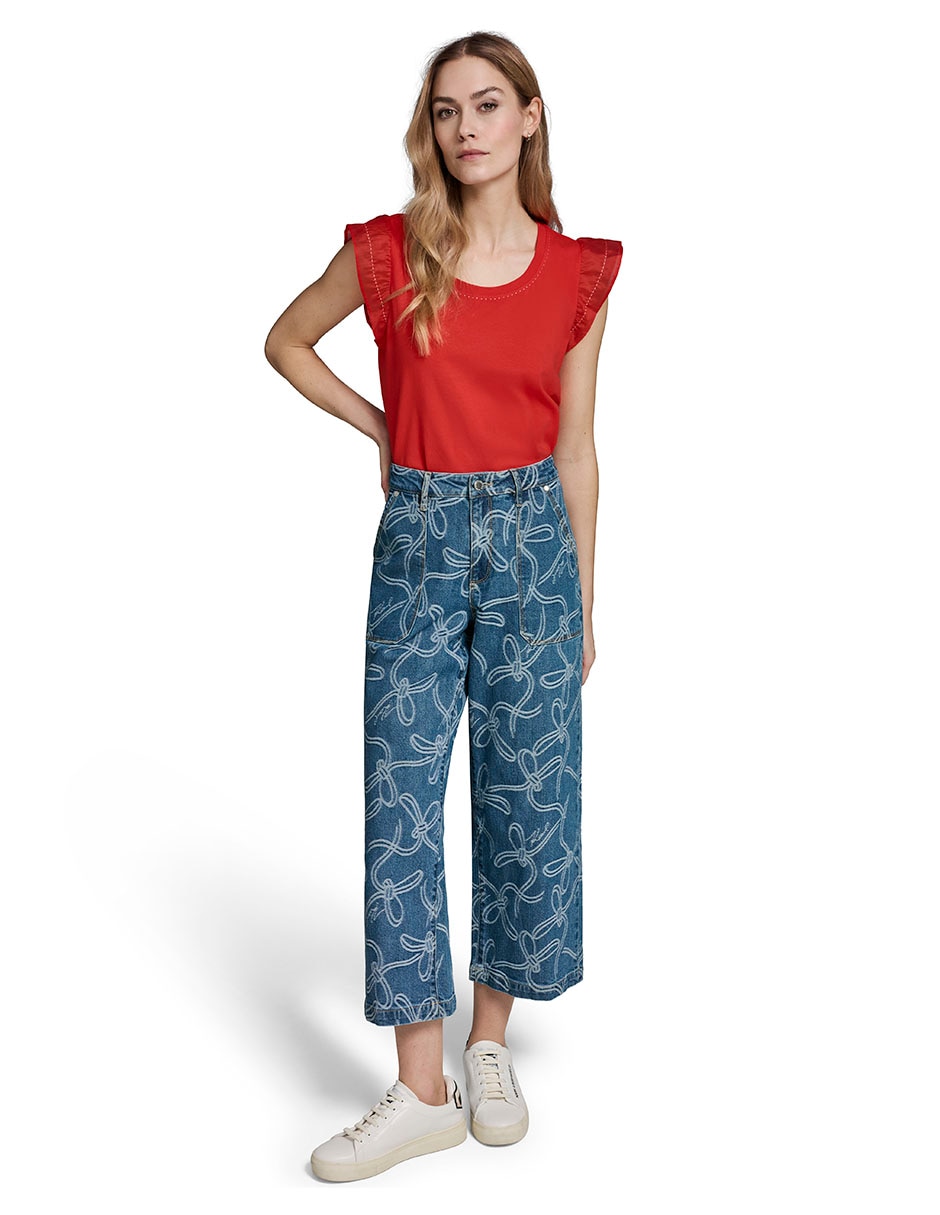 Pantalón regular para mujer 6