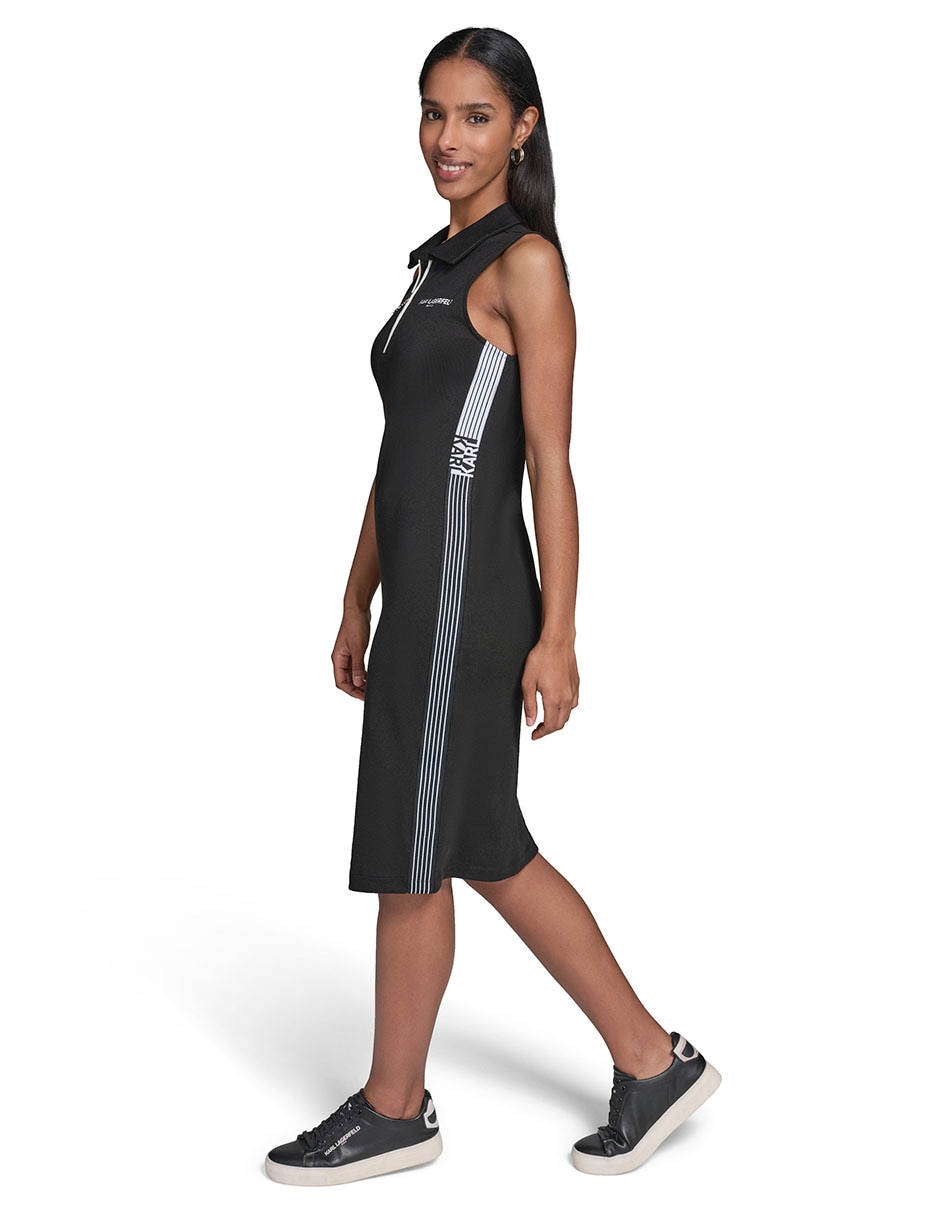 Vestido a la rodilla casual para mujer 2