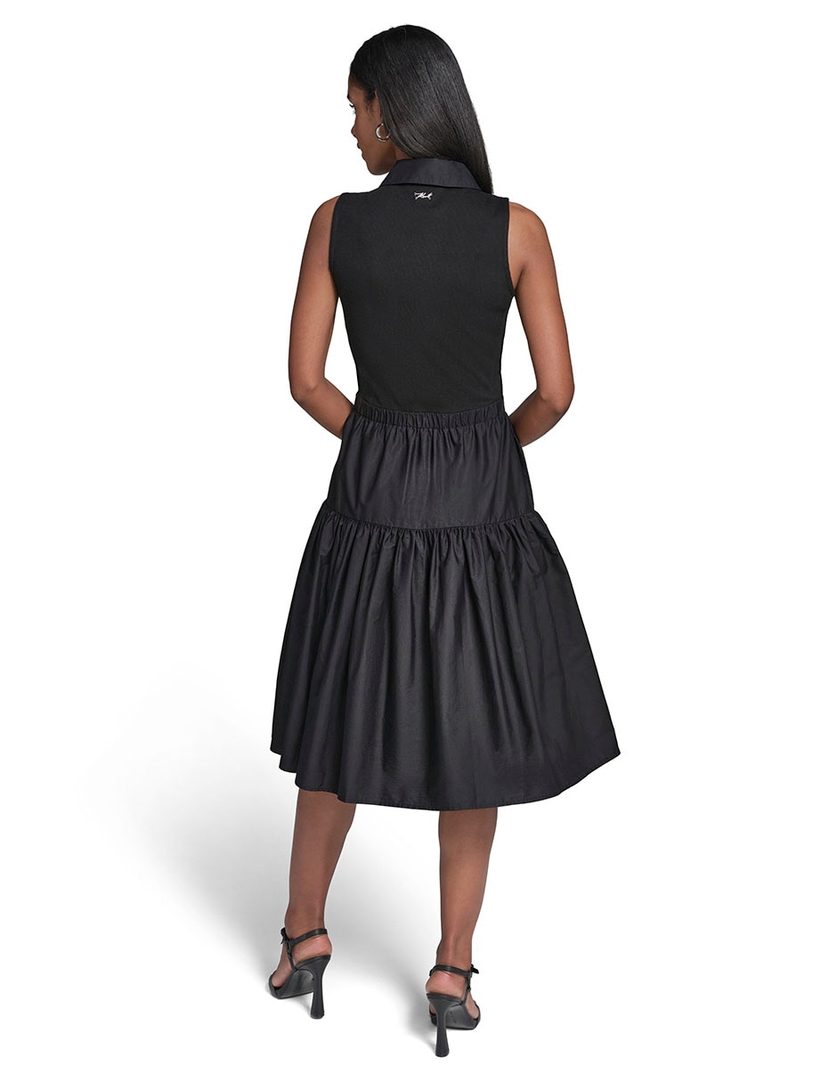 Vestido a la rodilla casual para mujer 3