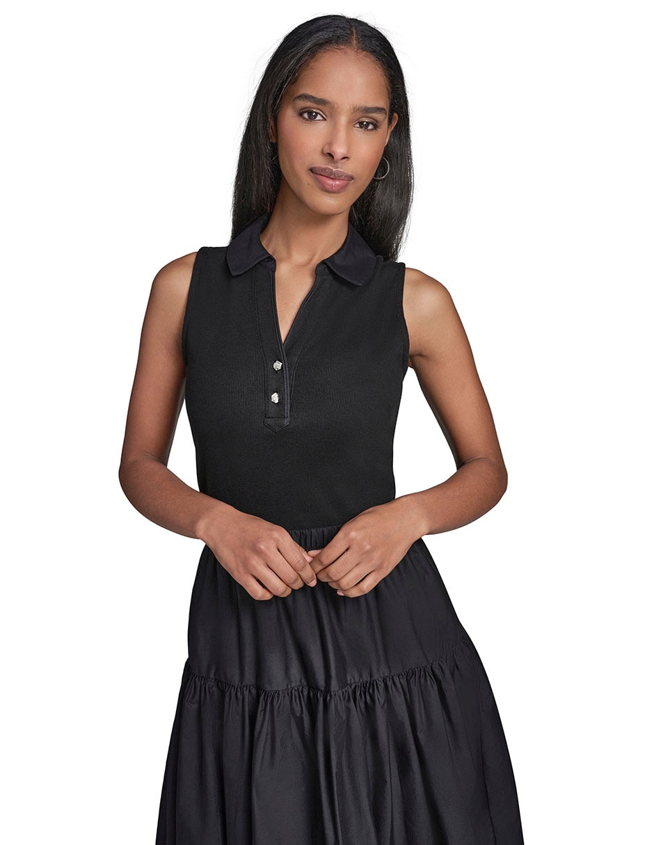 Vestido a la rodilla casual para mujer 4