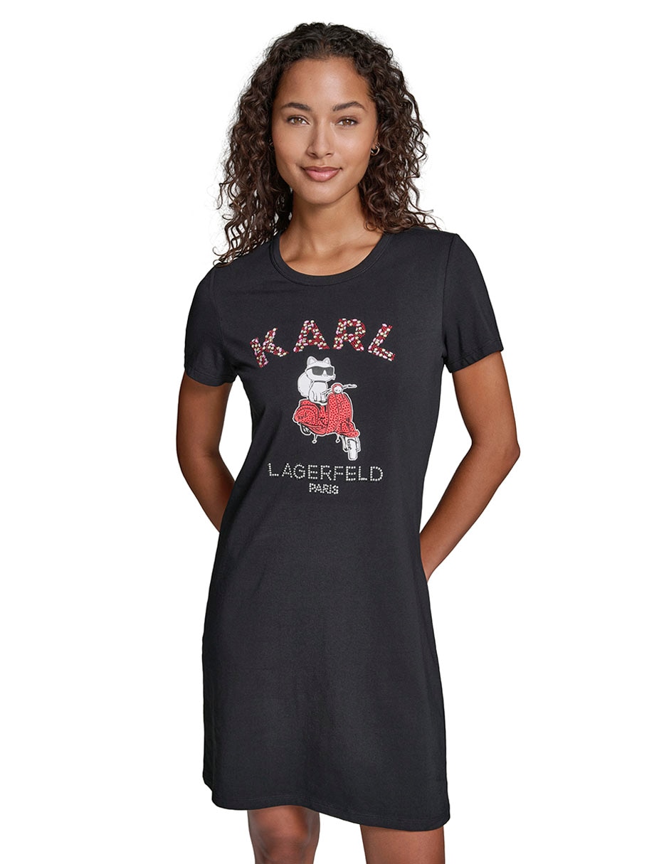 Vestido corto casual para mujer 2