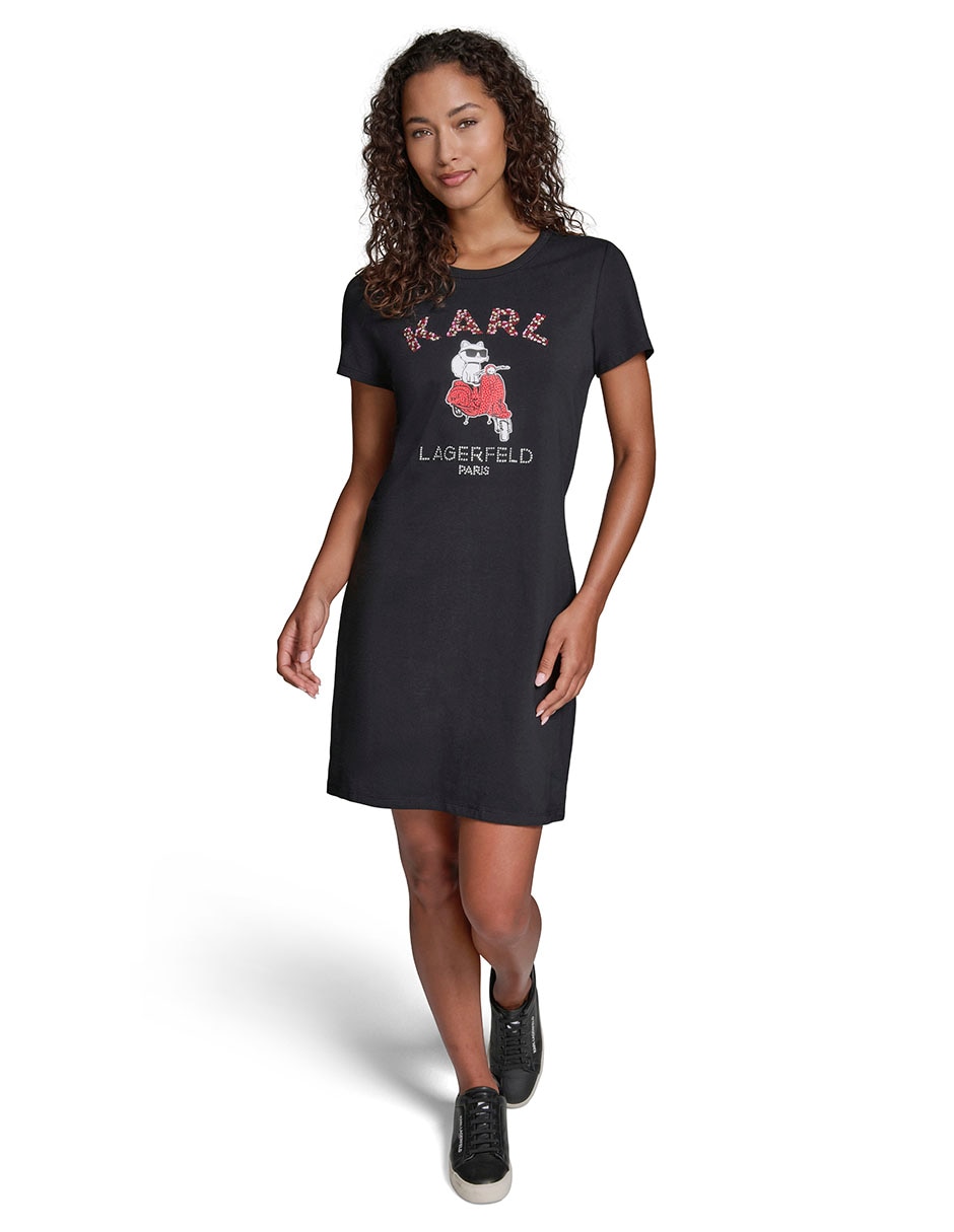 Vestido corto casual para mujer