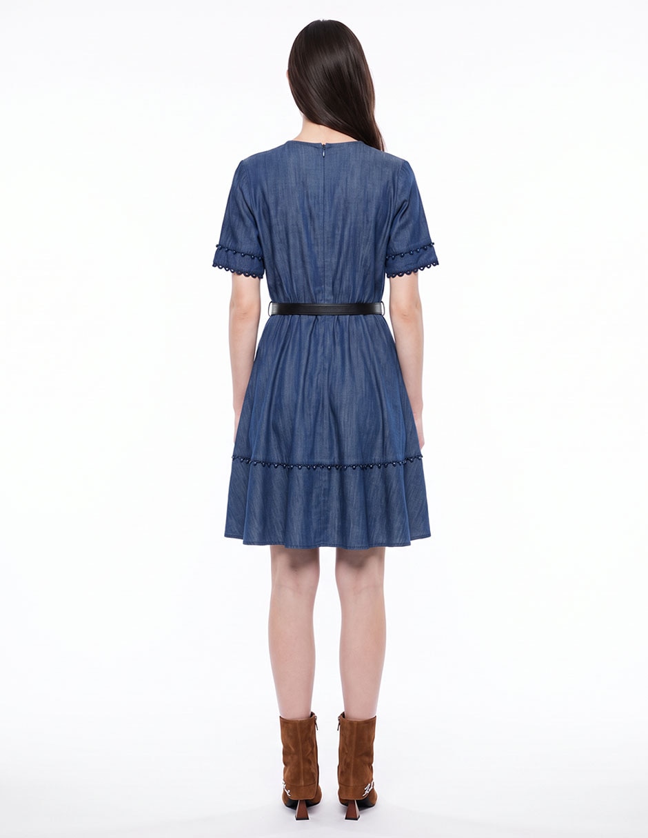 Vestido midi casual para mujer 4