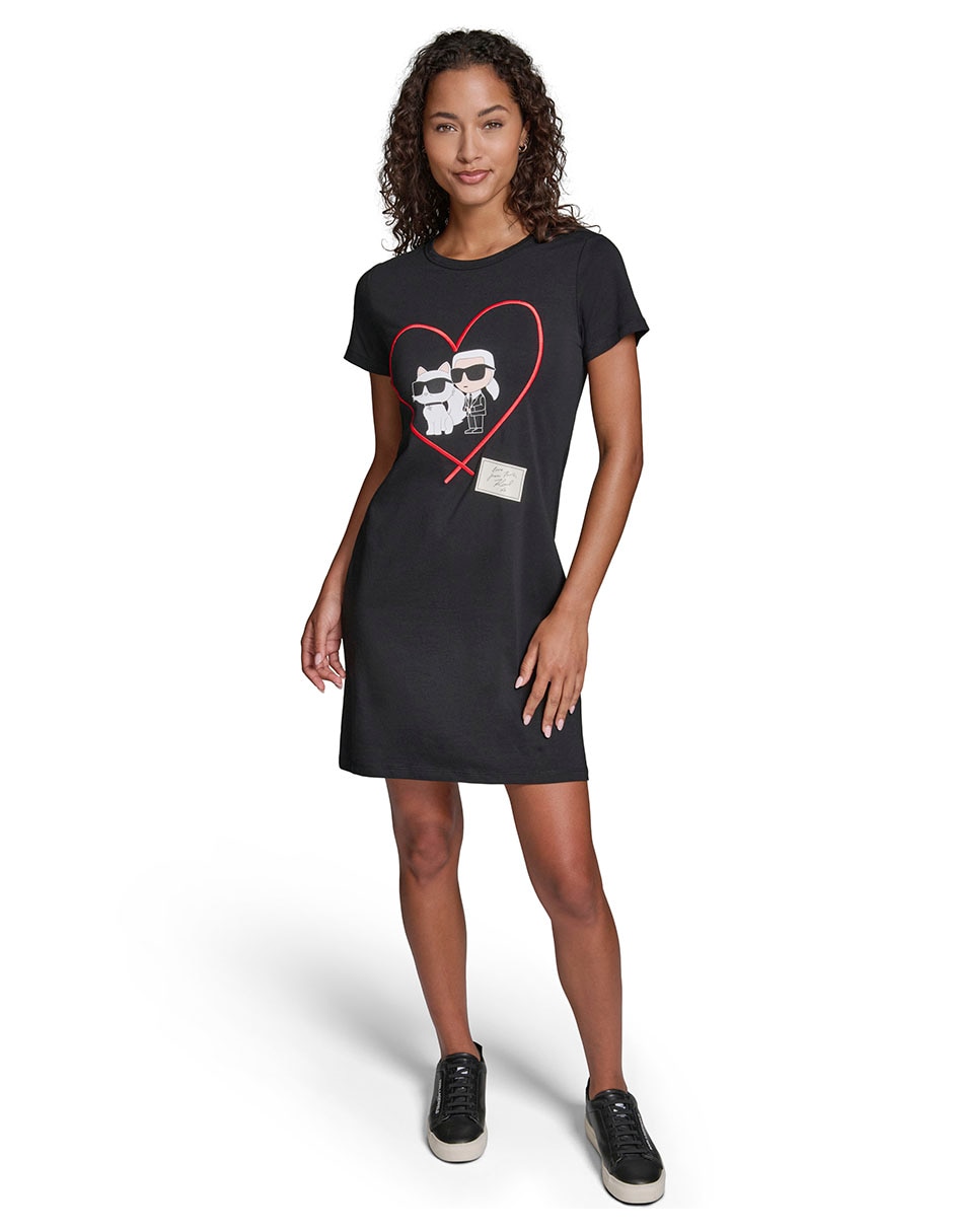 Vestido a la rodilla casual para mujer 5