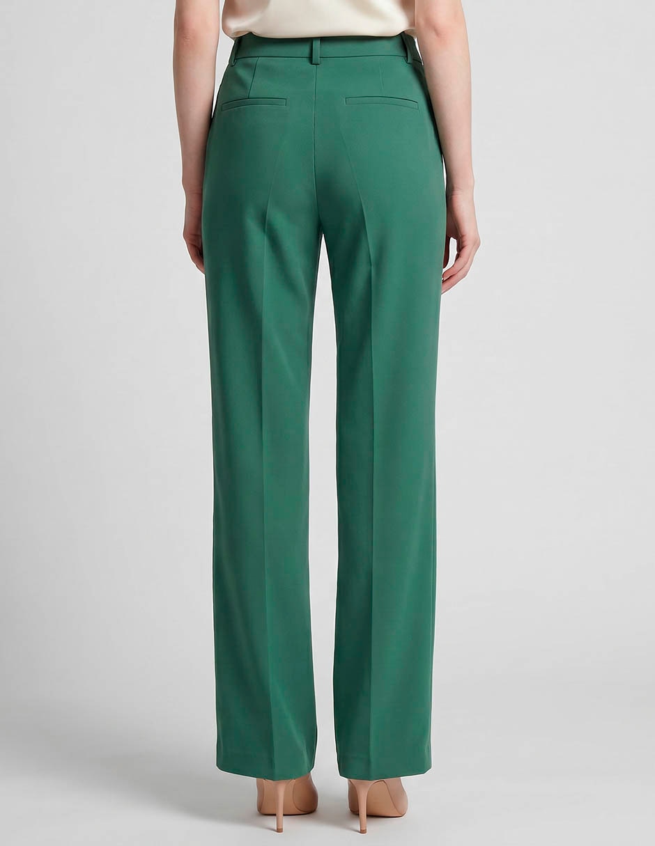 Pantalón de vestir straight para mujer 2