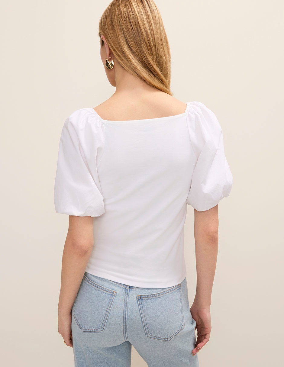 Blusa manga corta para mujer 2