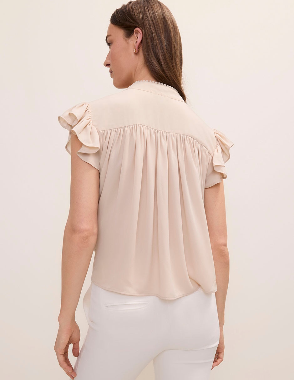 Blusa manga corta para mujer 2