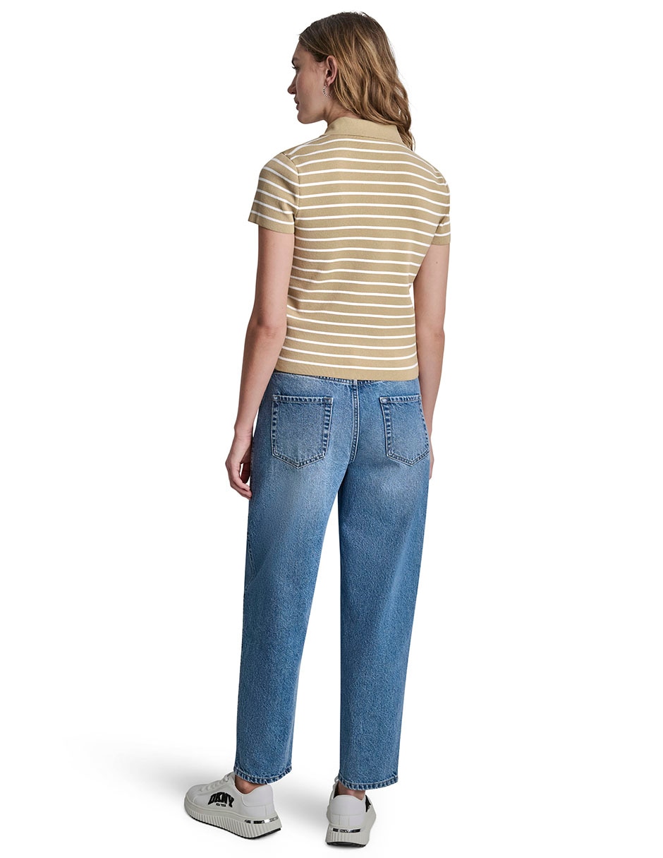 Blusa manga corta para mujer 4