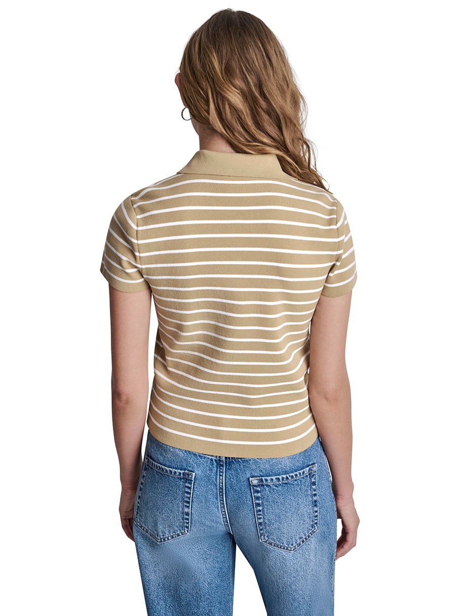 Blusa manga corta para mujer 5