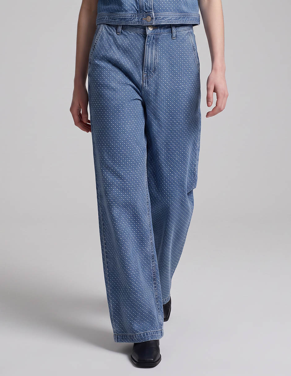 Jeans wide leg DKNY Jeans para mujer