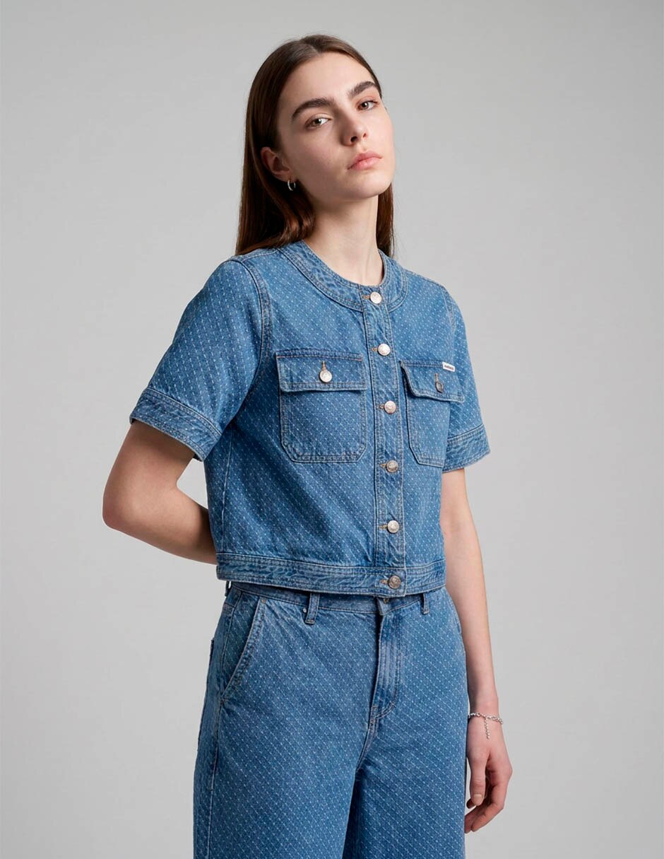 Chamarra casual de algodón para mujer Chamarra casual de algodón para mujer