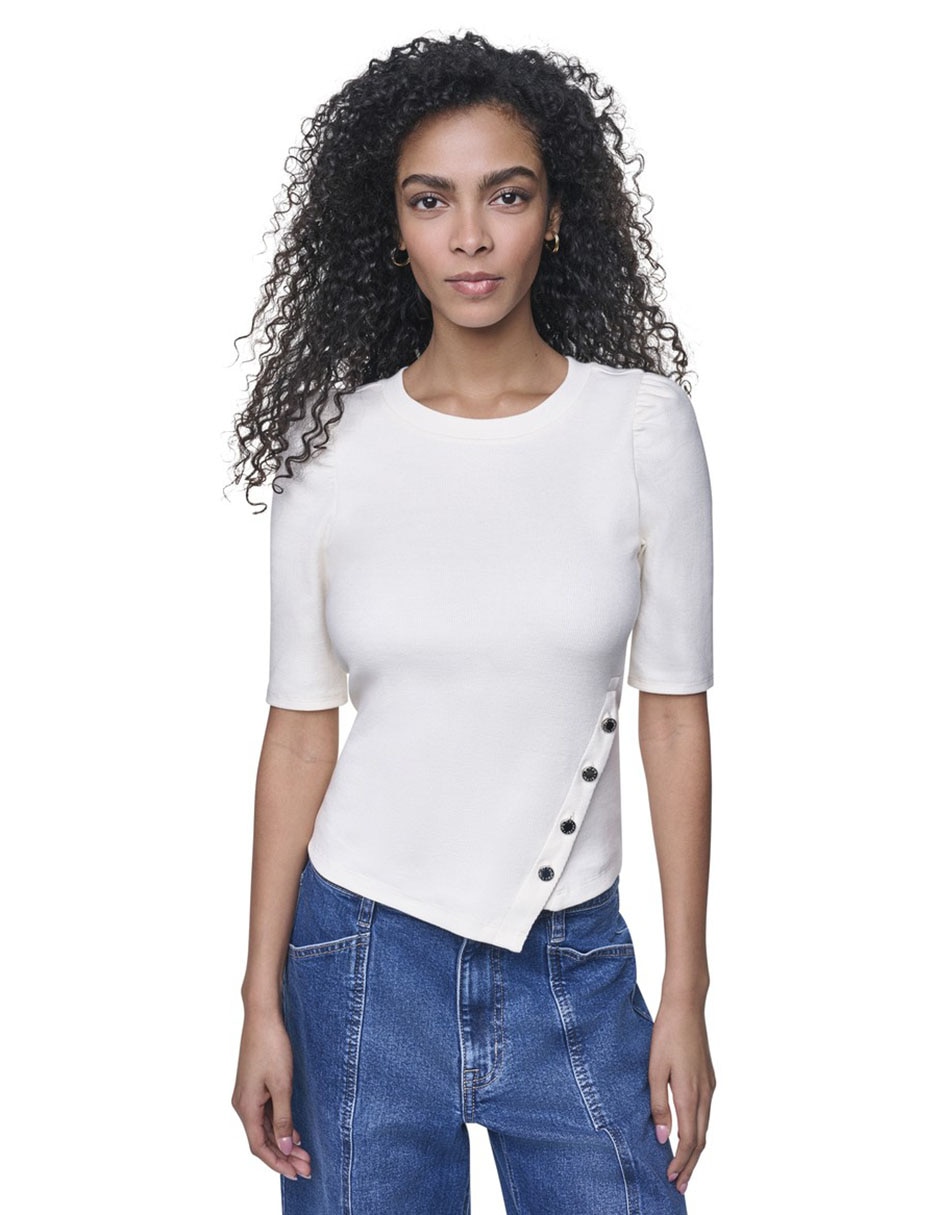 Blusa manga 3/4 para mujer
