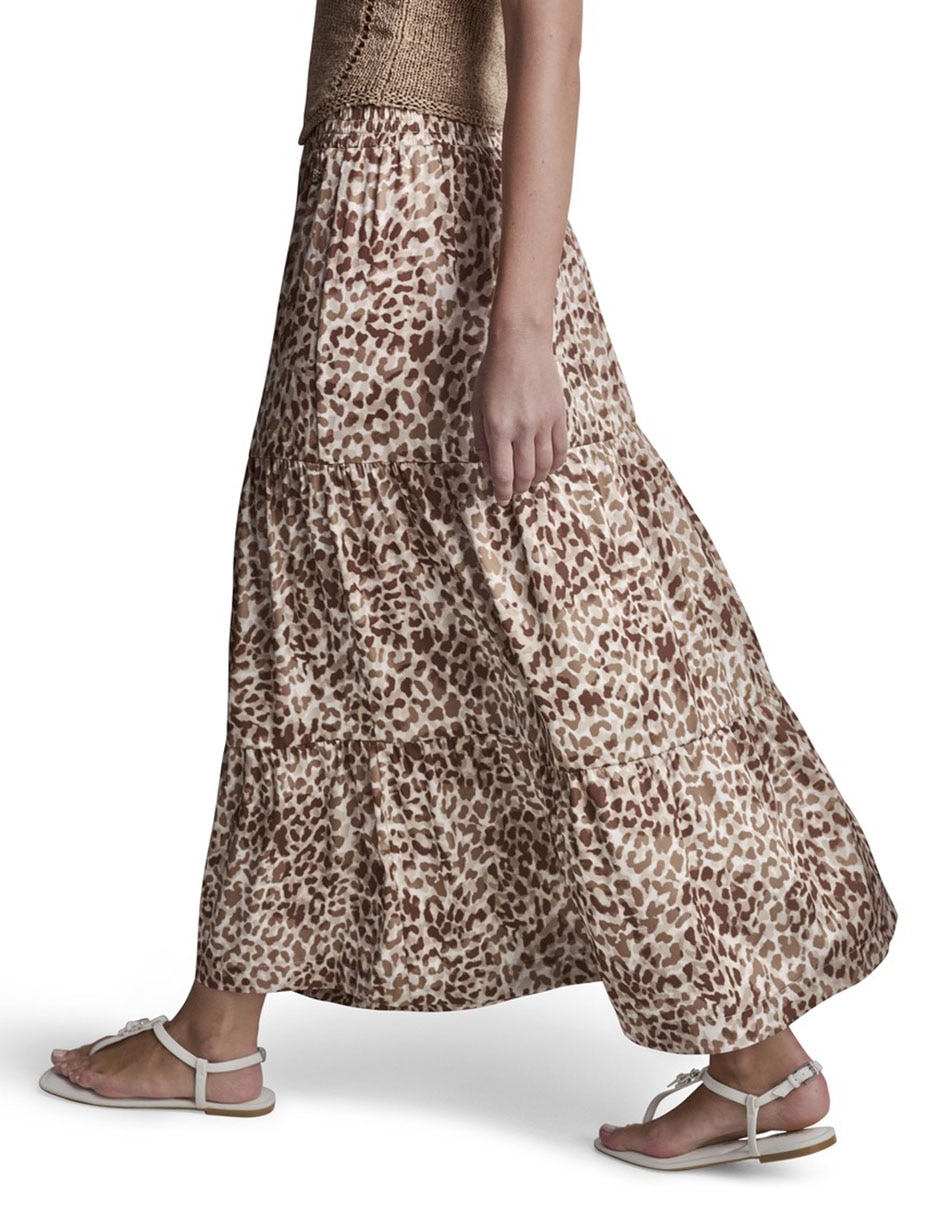 Falda crop a la cintura 3