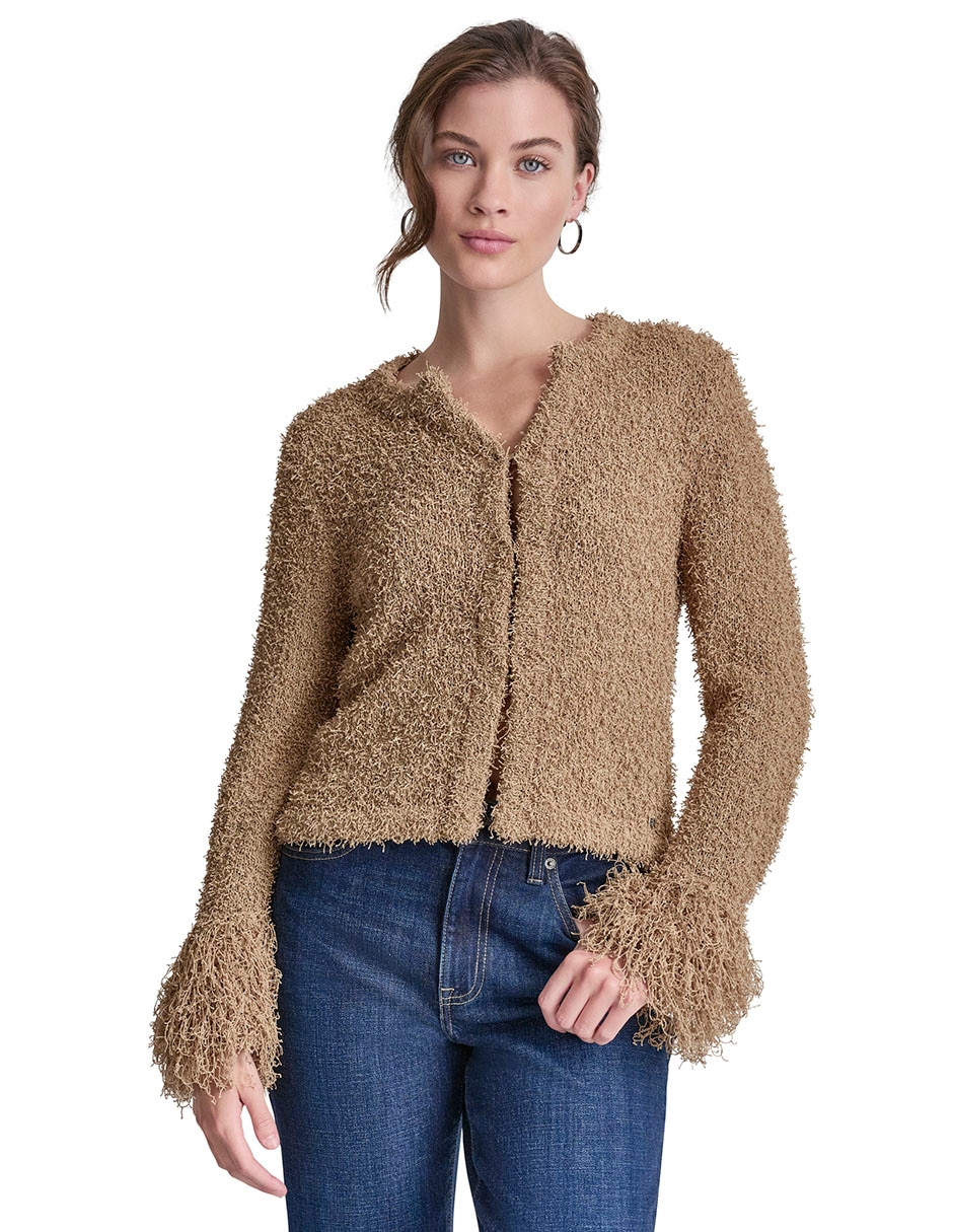 Suéter cuello redondo para mujer
