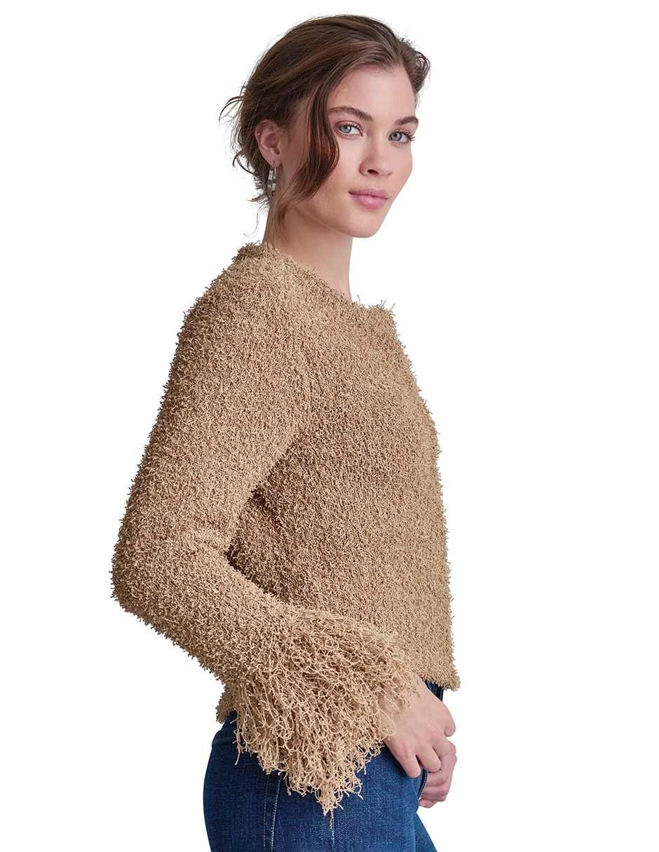 Suéter cuello redondo para mujer 2