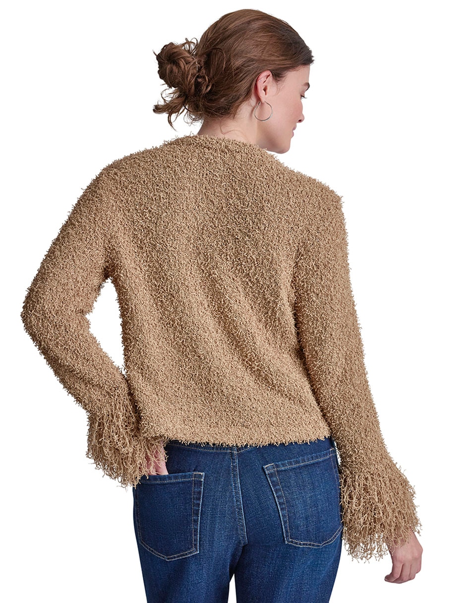 Suéter cuello redondo para mujer 6