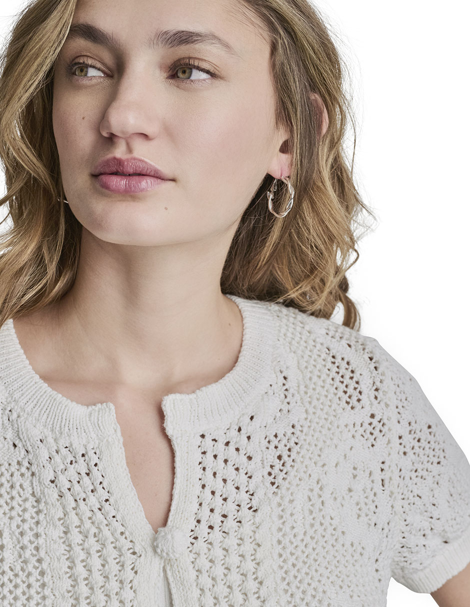 Suéter cuello redondo para mujer 3