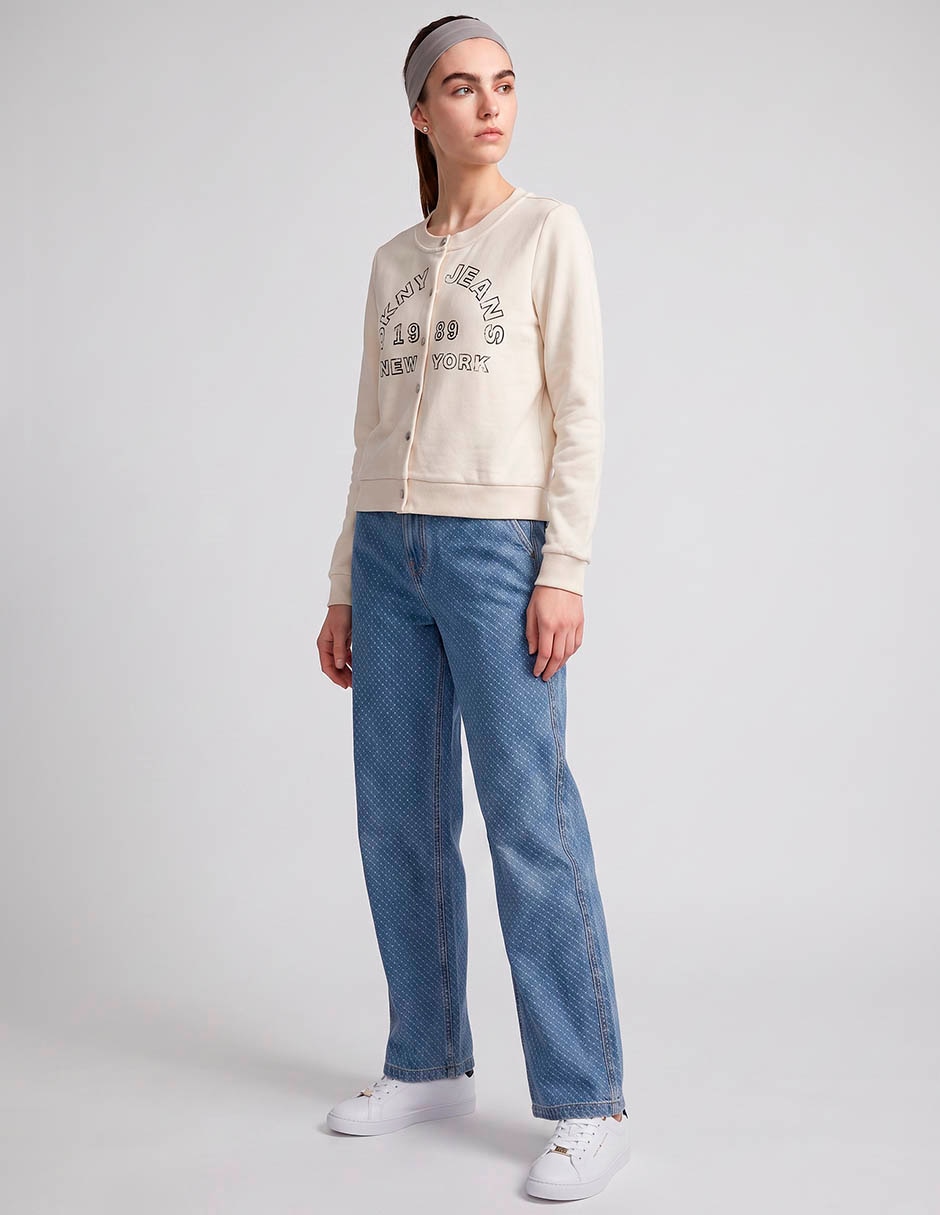 Chamarra bomber Dkny Jeans de algodón para mujer