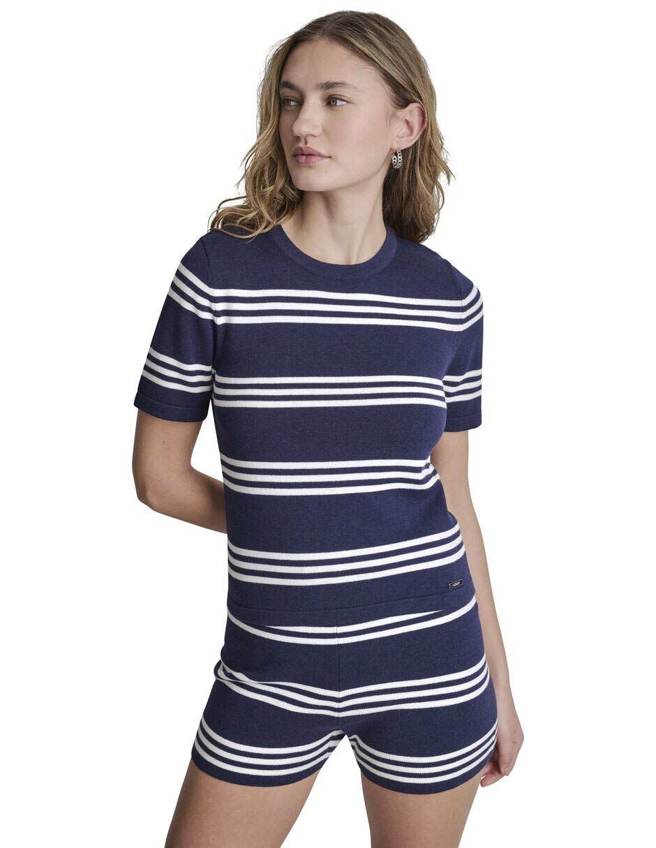 Suéter cuello redondo para mujer Suéter cuello redondo para mujer