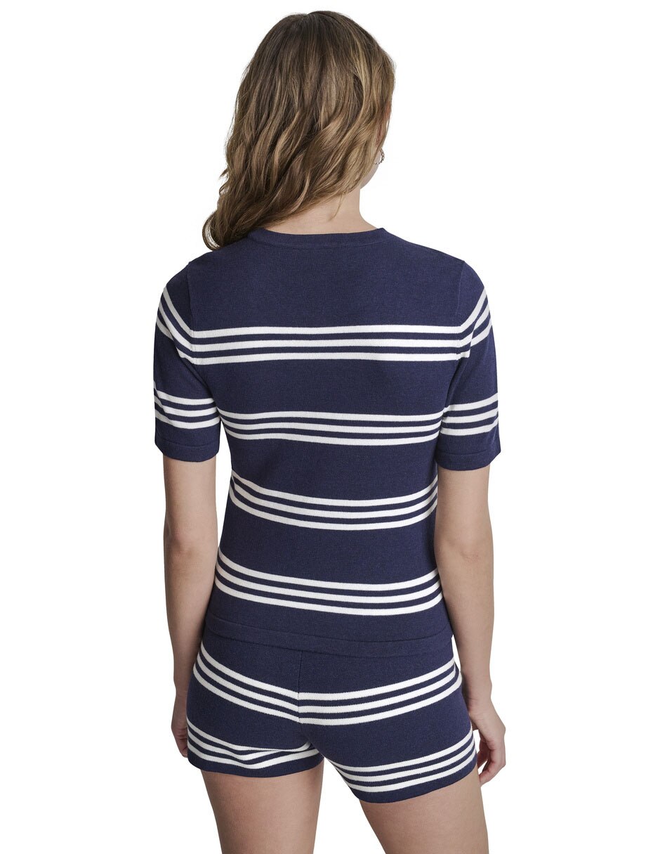 Suéter cuello redondo para mujer 3