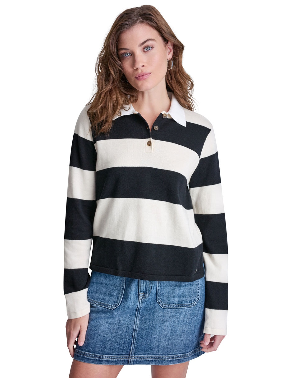 Suéter dkny cuello redondo para mujer Suéter dkny cuello redondo para mujer
