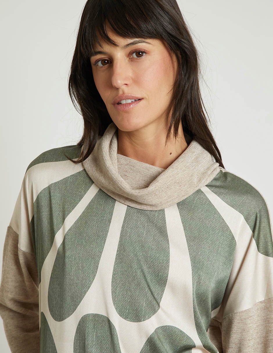 Blusa Trucco manga larga para mujer 3