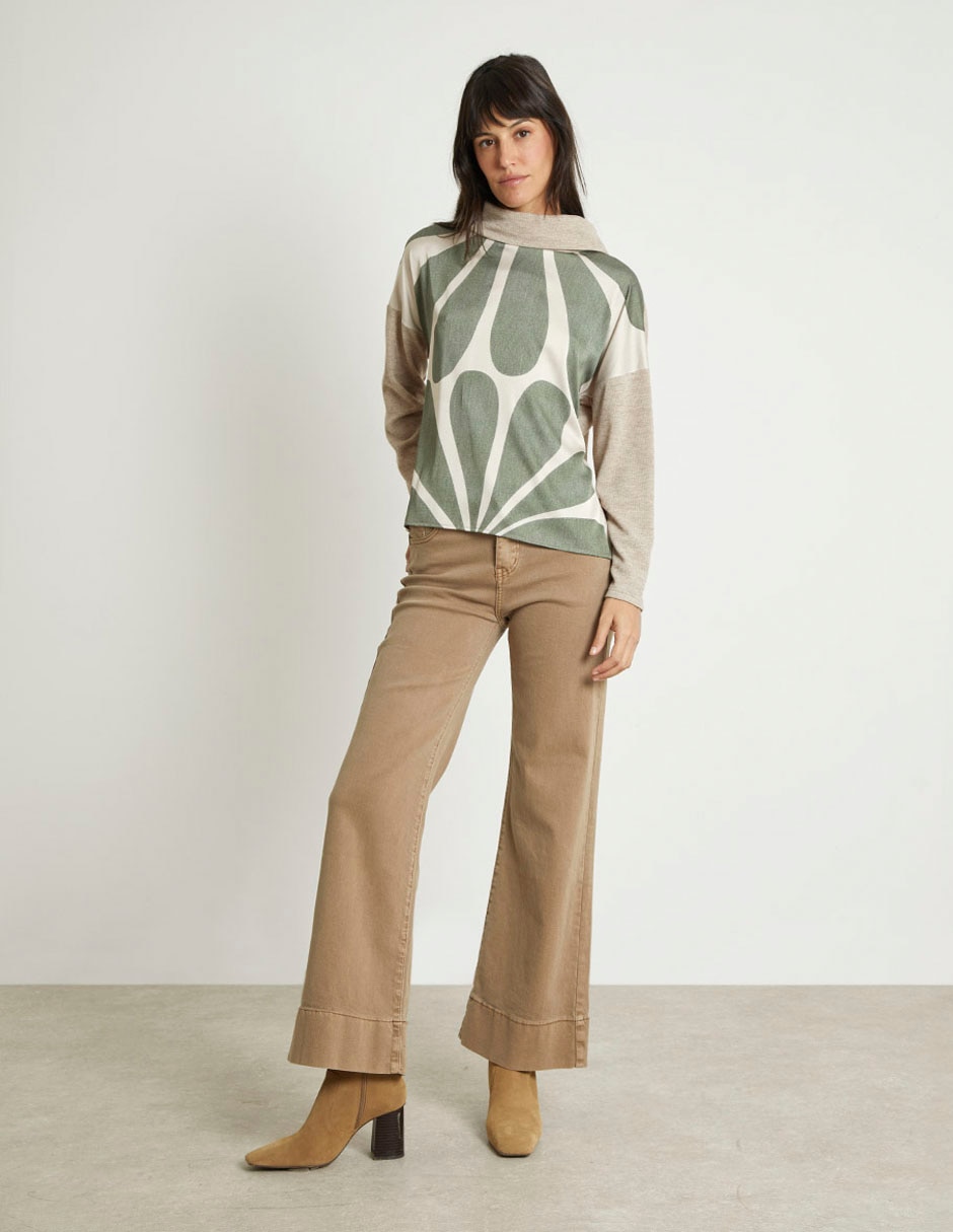 Blusa Trucco manga larga para mujer 2