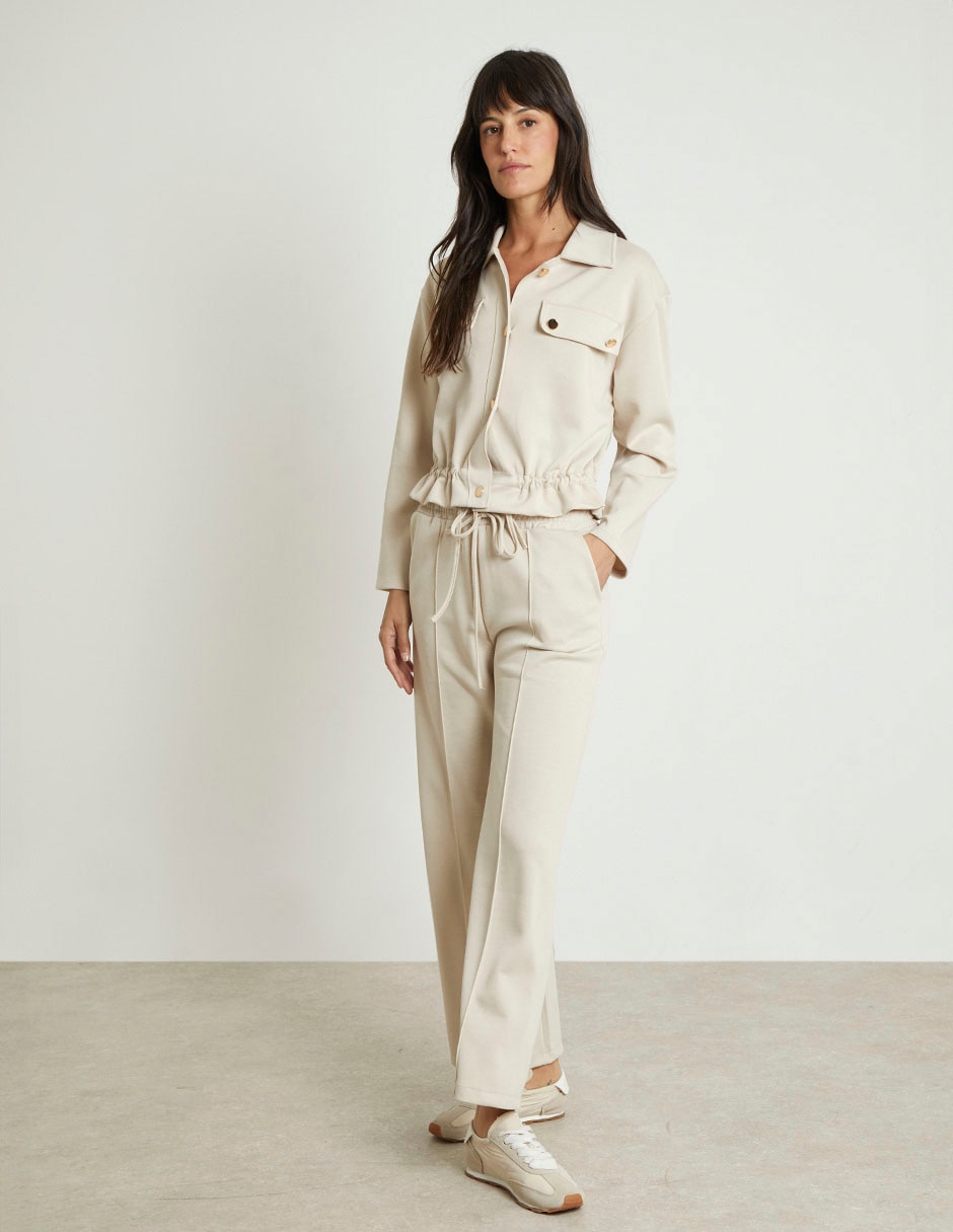 Pantalón relaxed amplio para mujer 4