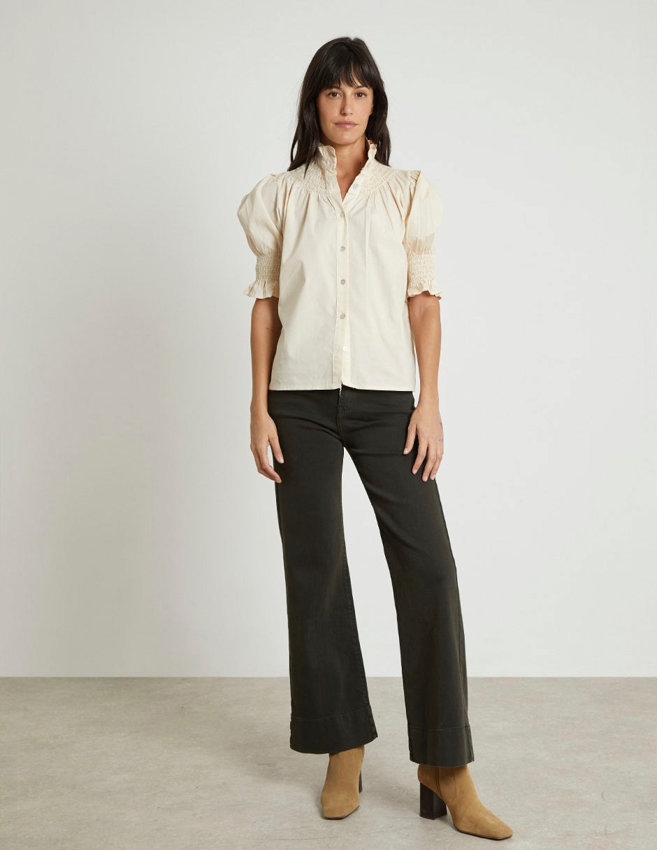 Blusa manga corta para mujer 3
