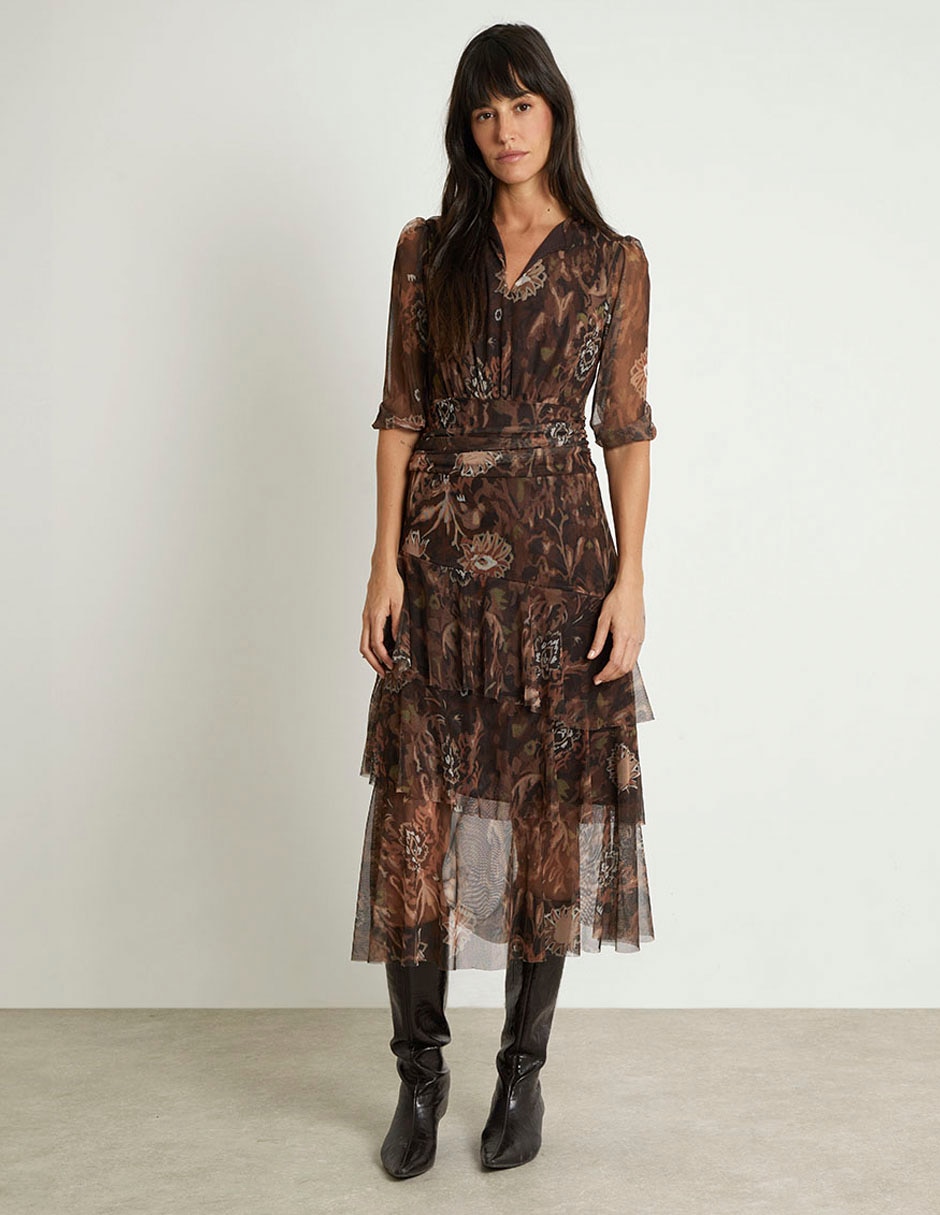 Vestido crop casual para mujer Vestido crop casual para mujer