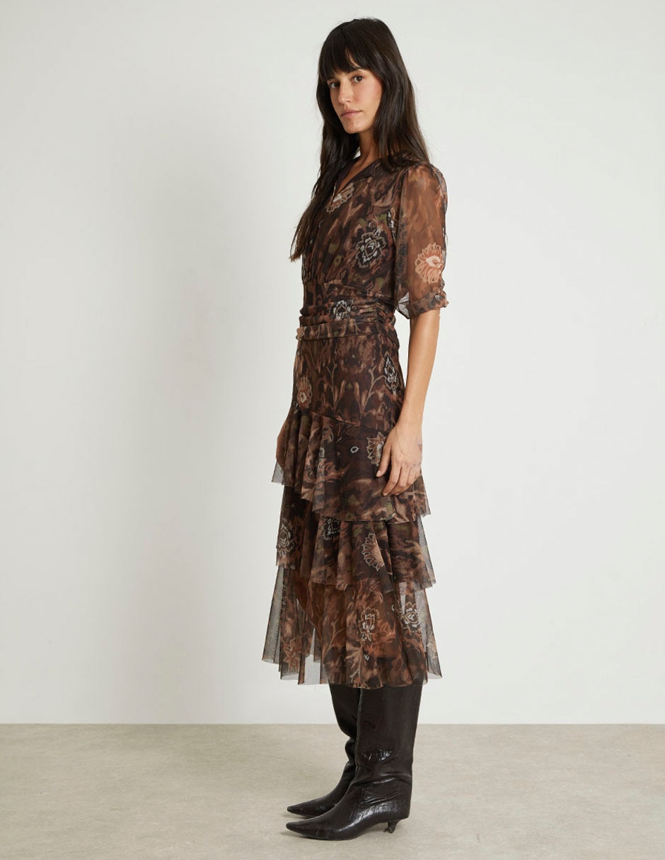 Vestido crop casual para mujer 4