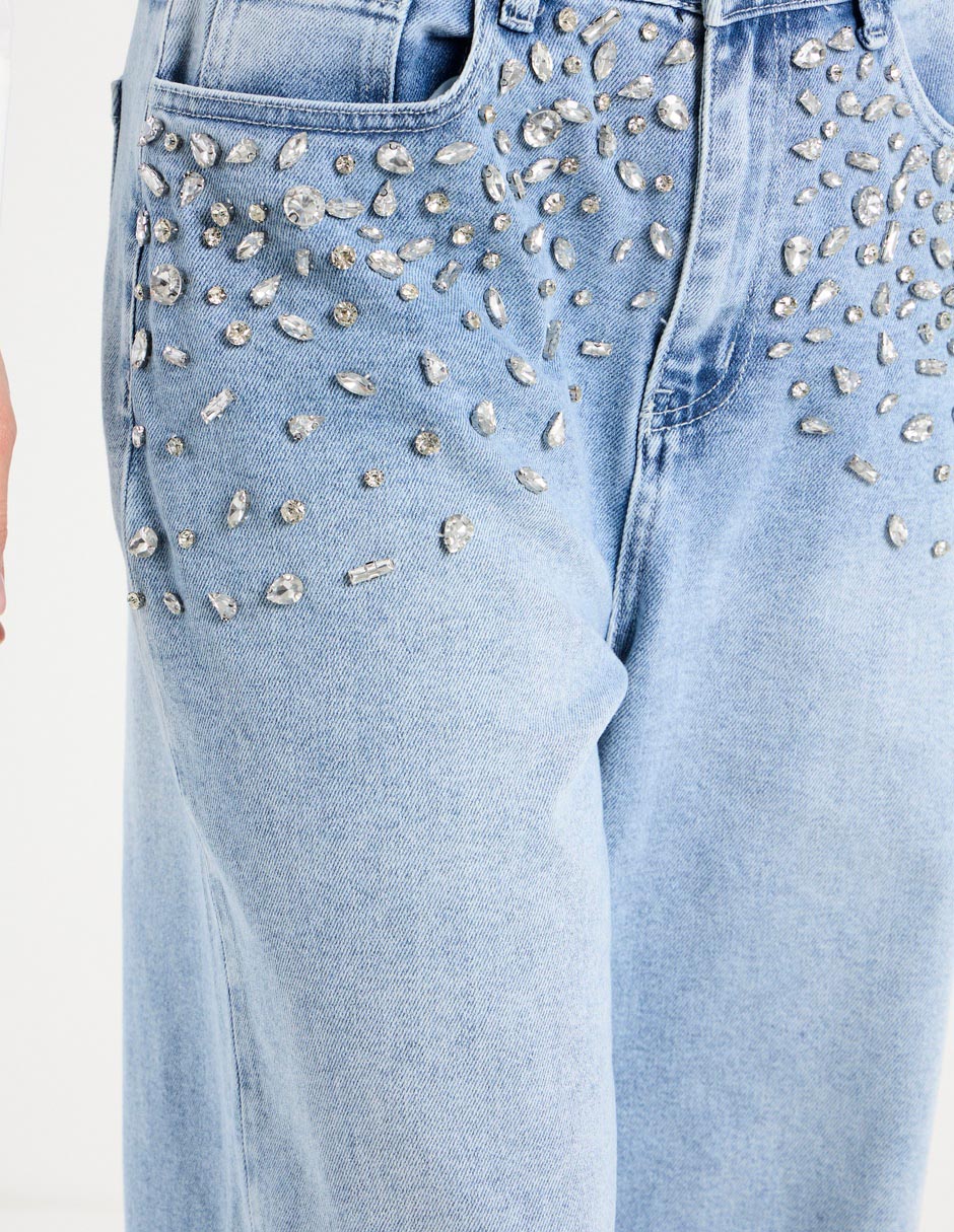 Jeans wide leg para mujer 3