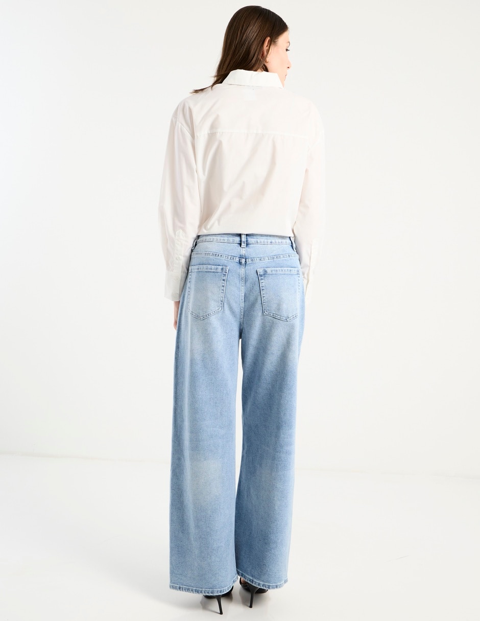 Jeans wide leg para mujer 6