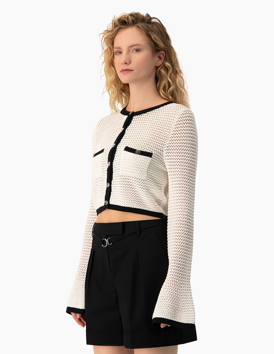 Suéter cuello redondo para mujer 3