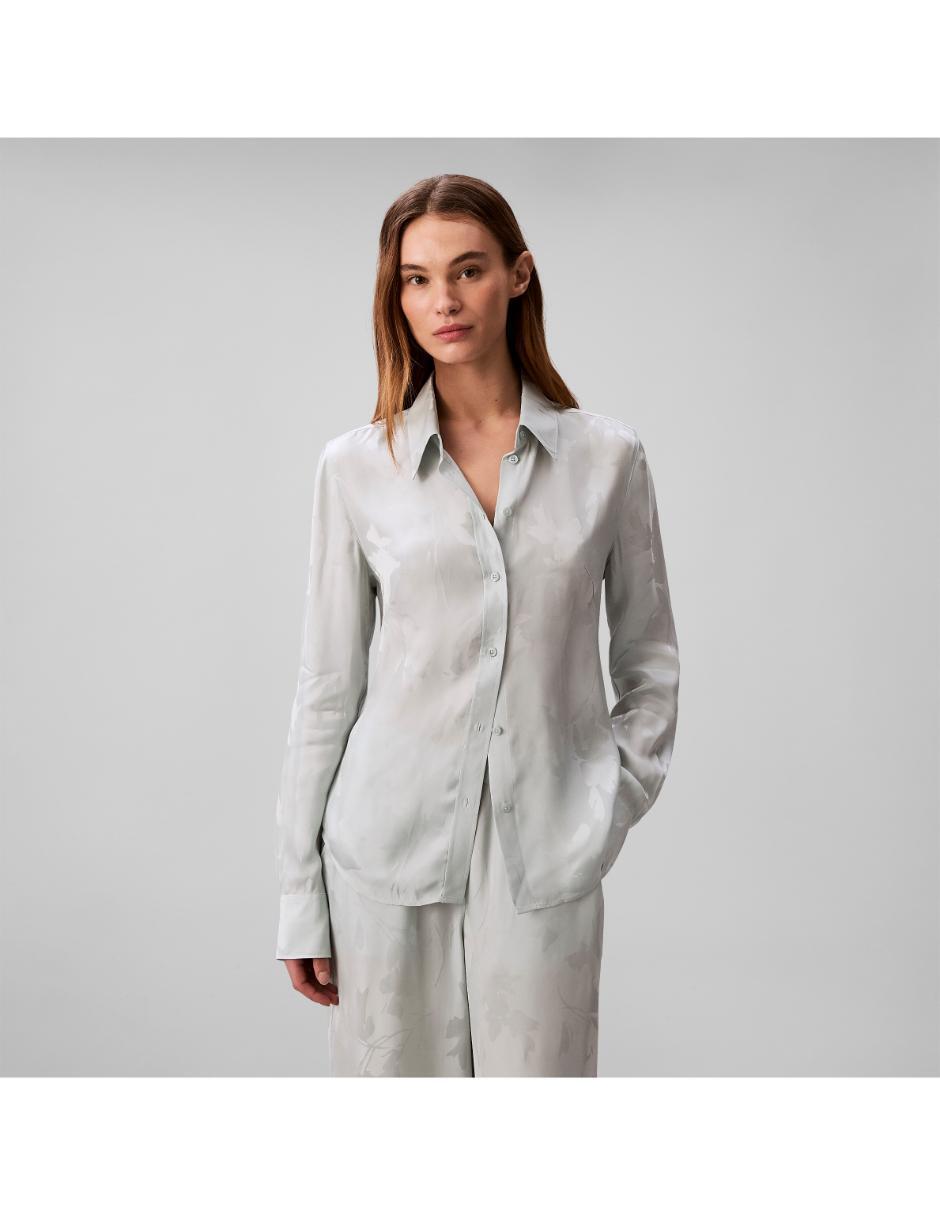 Blusa manga larga para mujer