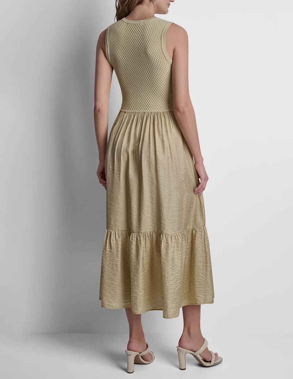Vestido largo casual Dkny para mujer