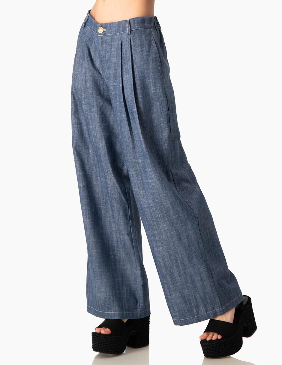 Pantalón amplio para mujer 3