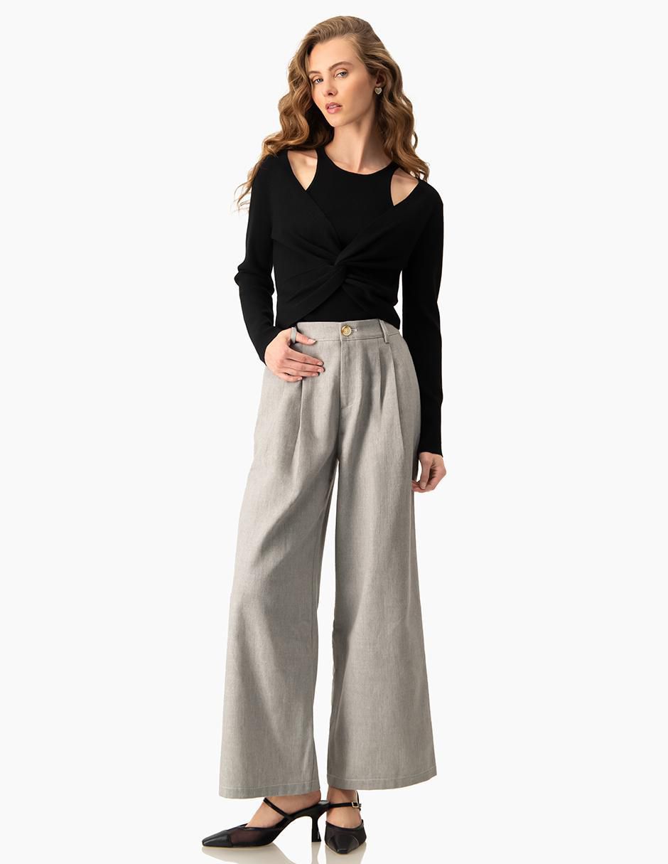 Pantalón ivonne amplio para mujer